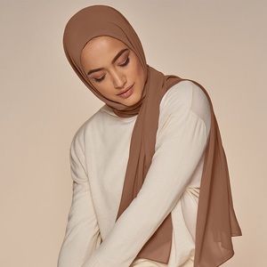 Cacao Chiffon Hijab